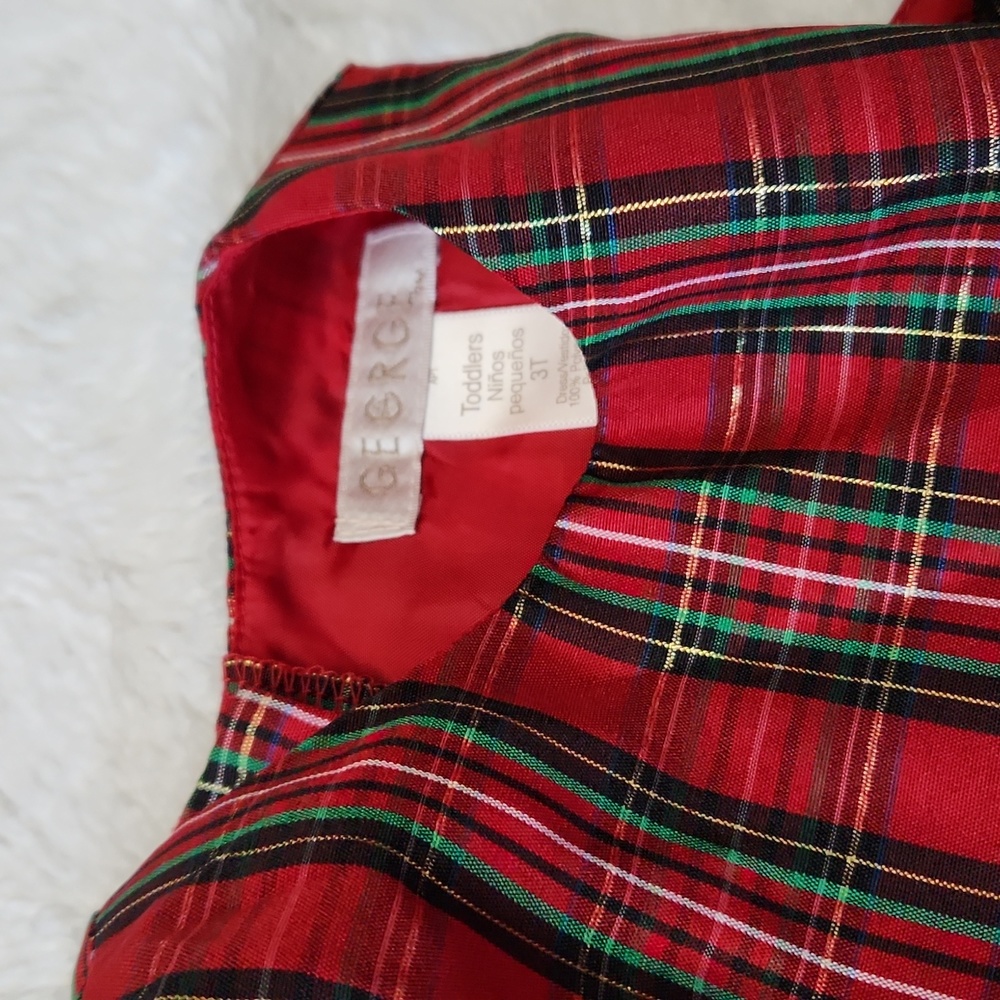 Girls George Plaid Dress - Picture 4 of 5